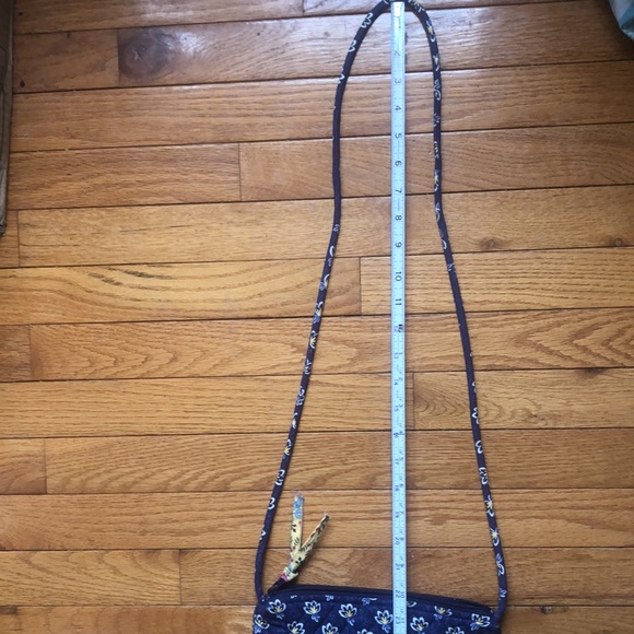 Vera Bradley Messenger/Crossbody Bag Bike Bag Pistol Bag Cosmetics & Keys Purse - Picture 6 of 7